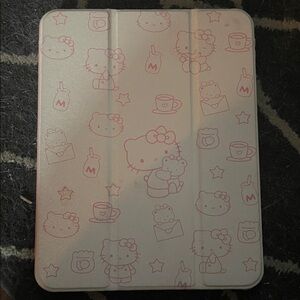 Hello Kitty Tablet Cover - White and Pink
